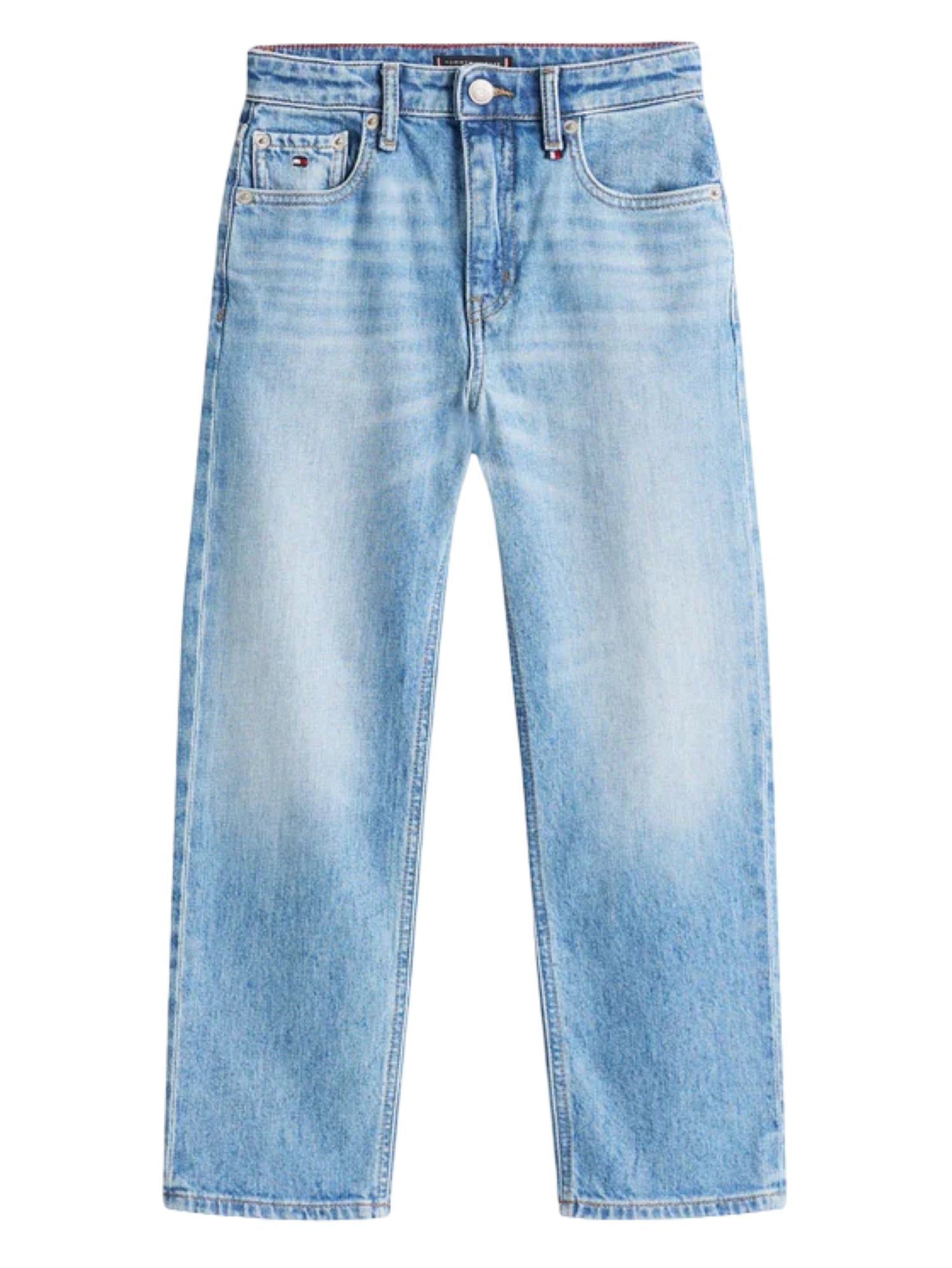 Tommy Hilfiger jeans Skater gamba dritta lavaggio blu KB0KB10020 1A5 Tommy Hilfiger 