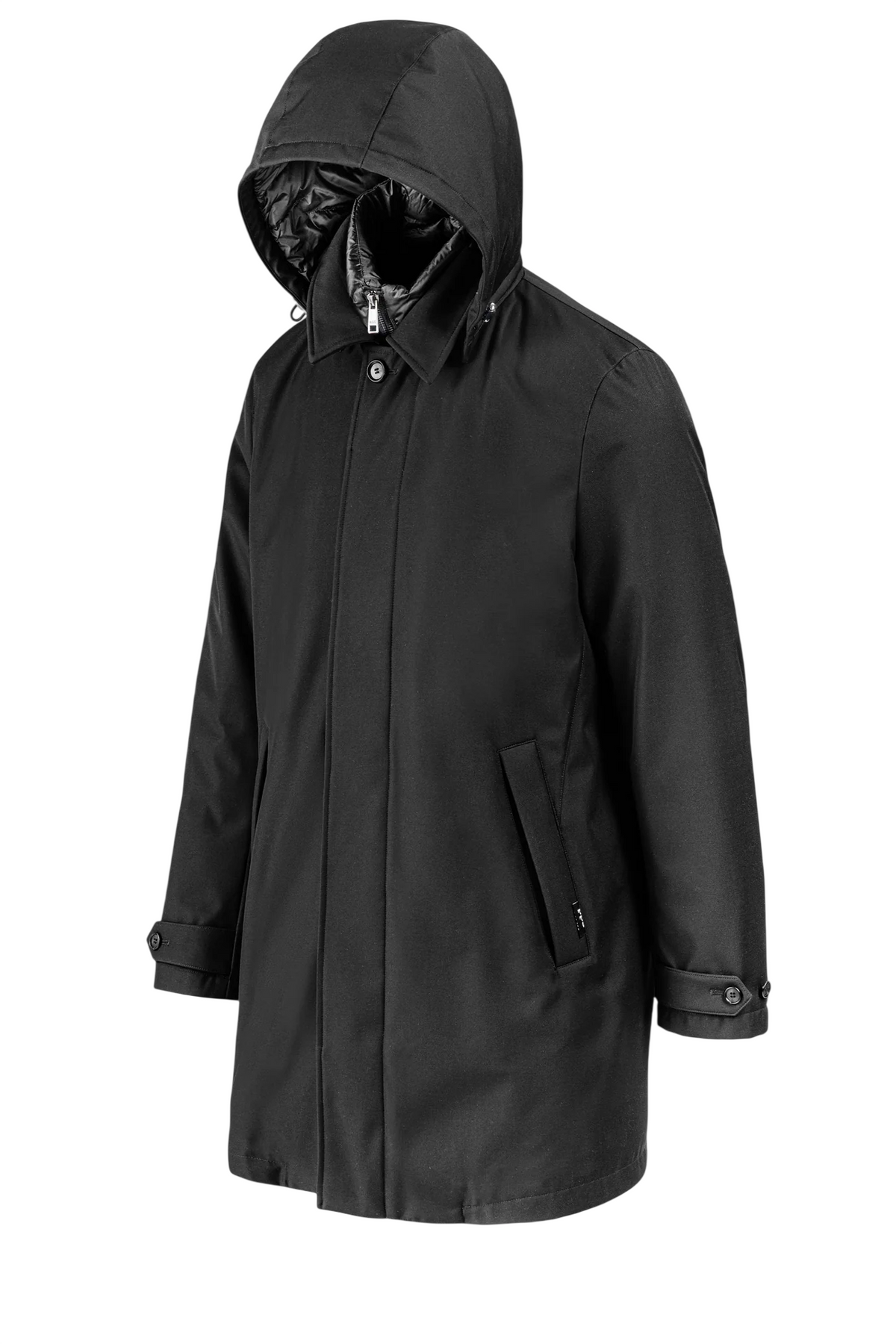 impermeabile imb.+ pettorina<BR/>interna staccabile CMA942PSH3 BLACK Add 
