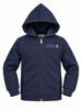 Aeronautica Militare felpa con zip e cappuccio bambino blu