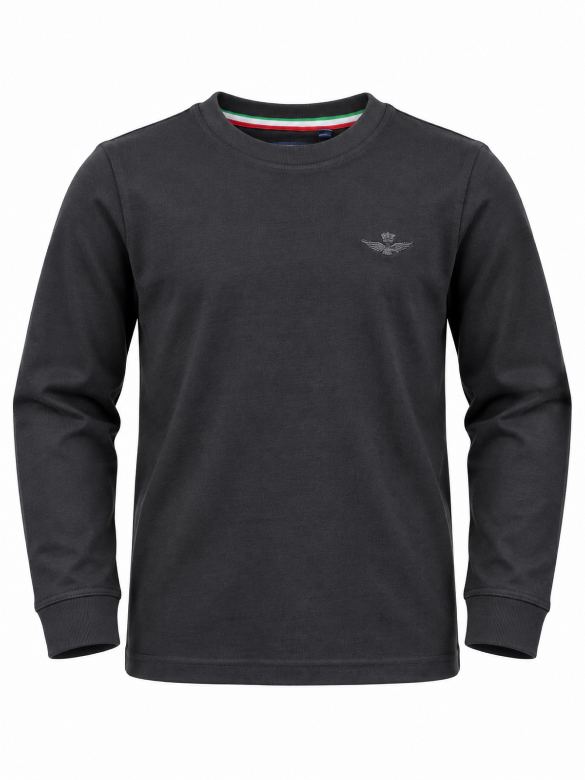Aeronautica Militare T-shirt manica lunga bambino nero 262TS0055A N01 AERONAUTICA MILITARE 