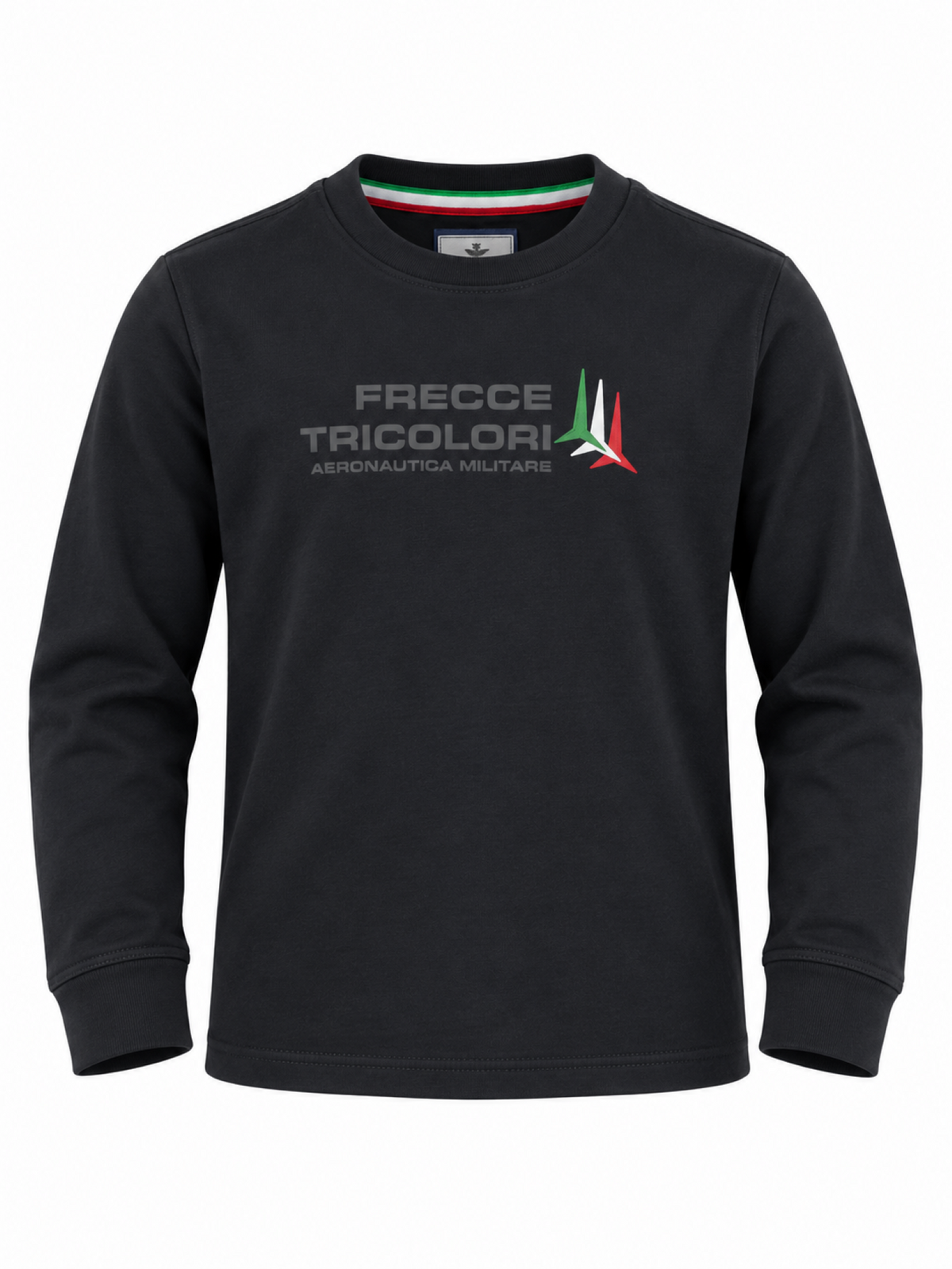 Aeronautica Militare T-shirt manica lunga bambino nero 262TS0071A N01 AERONAUTICA MILITARE 