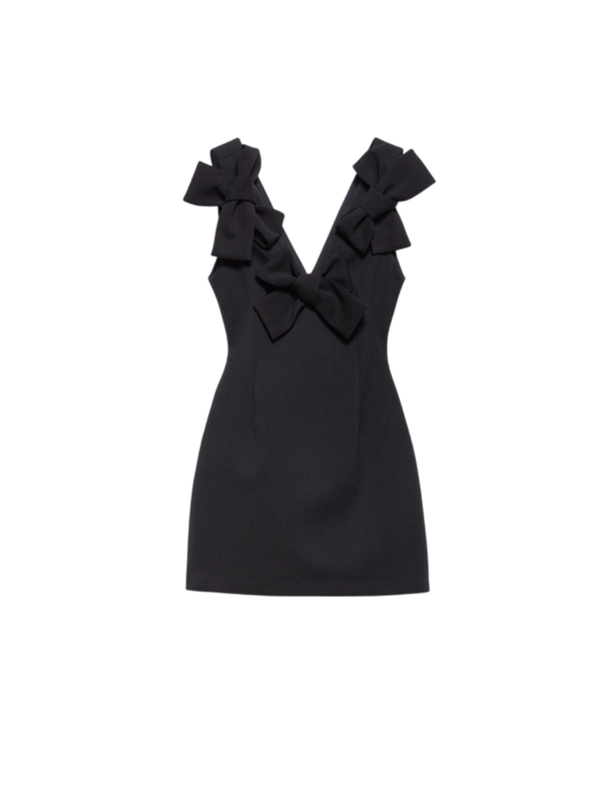 Aniye By abito corto Ribbon con fiocchi nero 181003 00336 ANIYE BY 