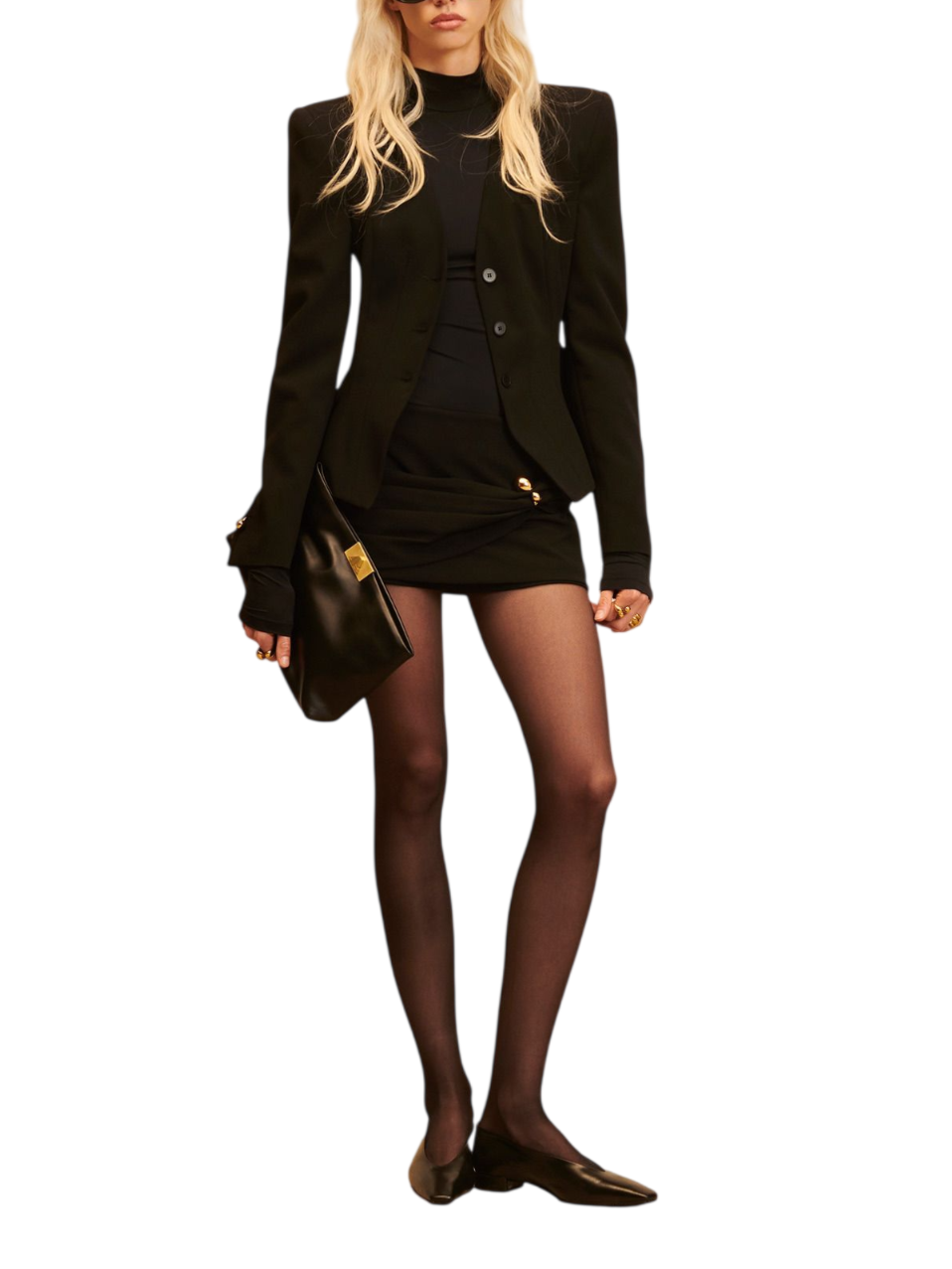 Aniye By giacca blazer Dafne monopetto nero 181015 00336 ANIYE BY 