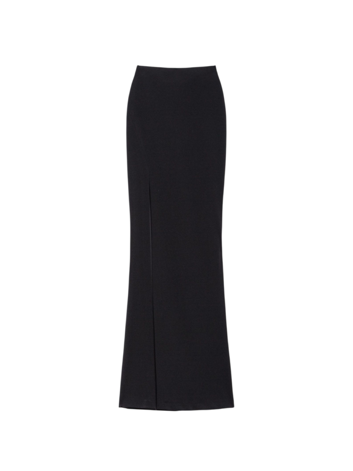 Aniye By gonna lunga Dina in tessuto crepe con spacco nero 181036 00336 ANIYE BY 