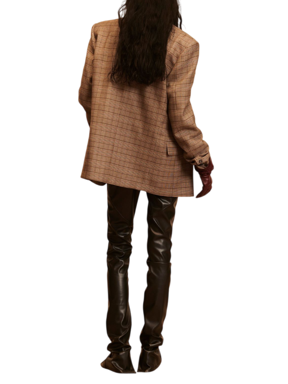 Aniye By giacca blazer donna in fantasia Principe di Galles Cleo beige 181041 02457 ANIYE BY 