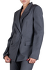 Aniye By giacca blazer Rio donna doppiopetto grigio melange