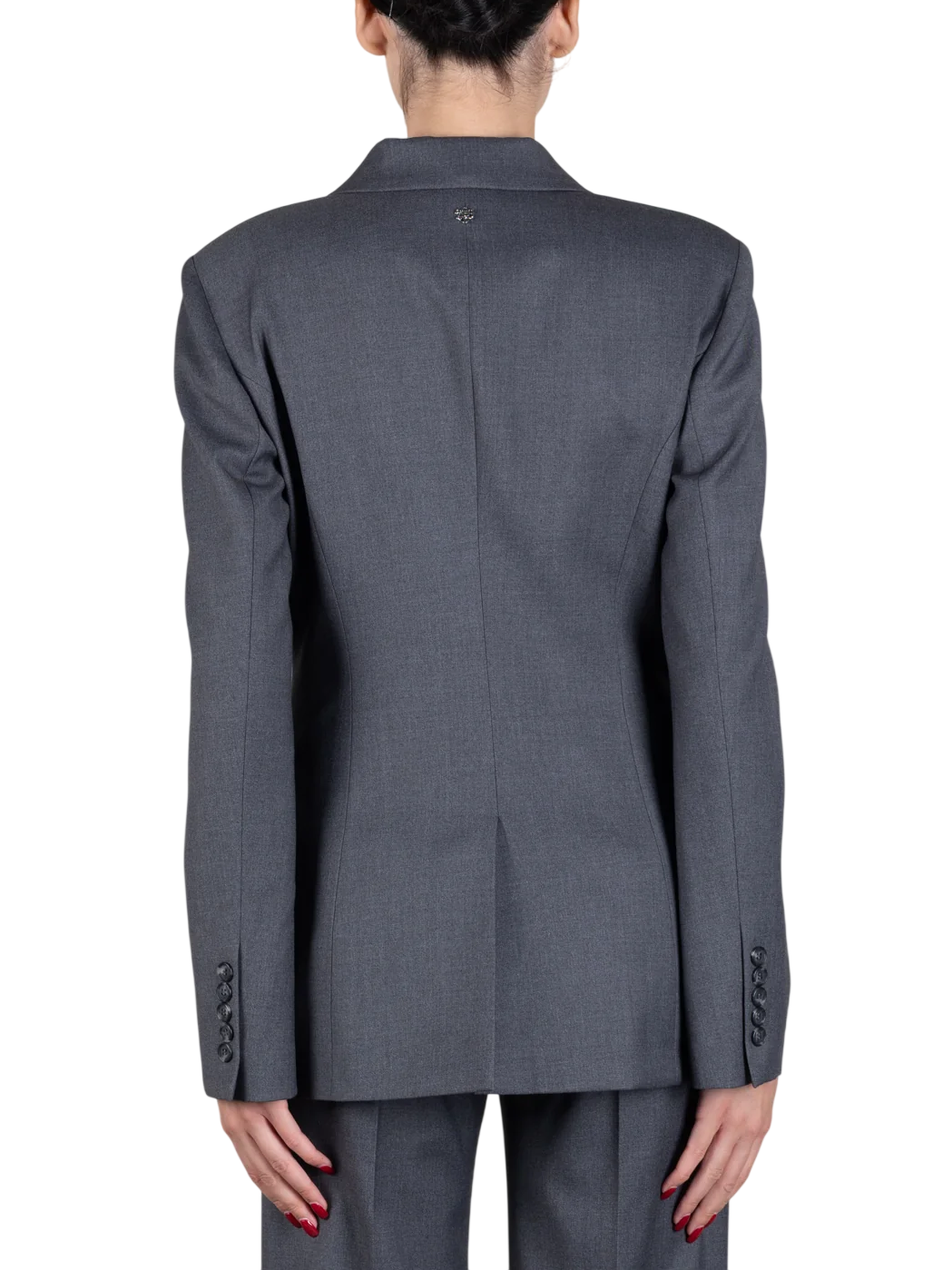 Aniye By giacca blazer Rio donna doppiopetto grigio melange 181098 01335 ANIYE BY 