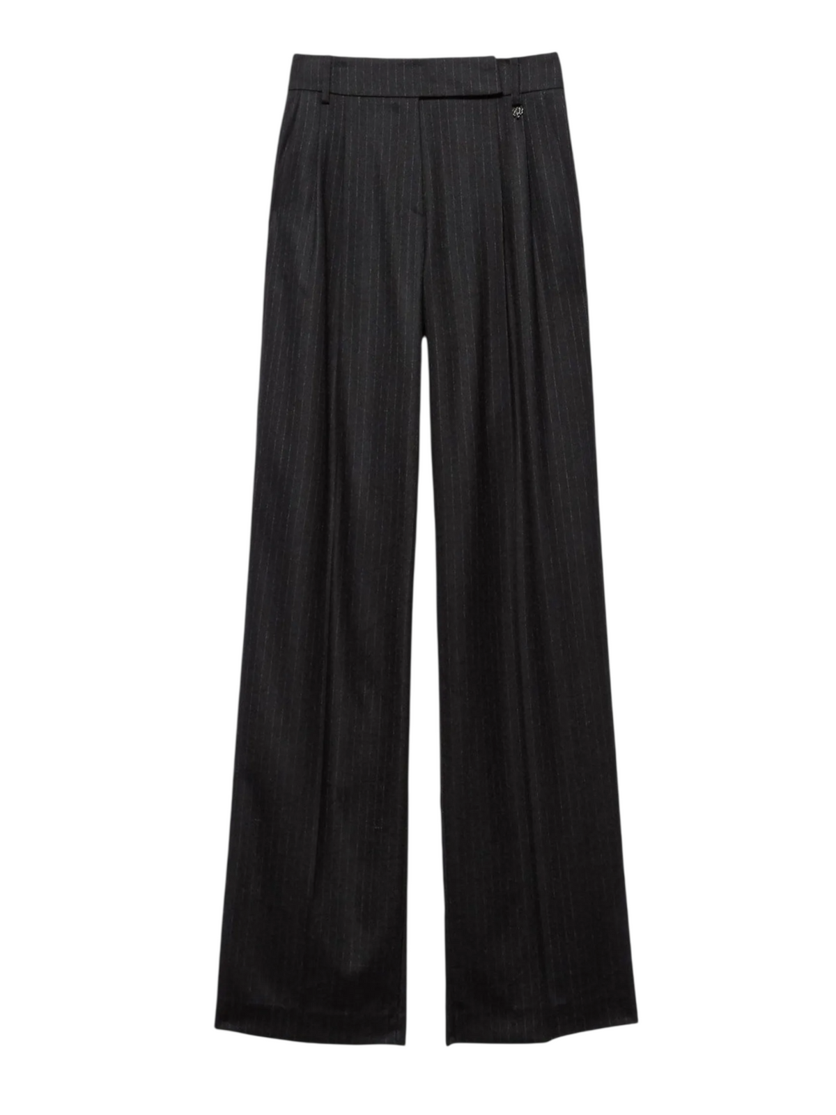 Aniye By pantaloni palazzo Colette Baggy fantasia gessata nero 181173 00336 ANIYE BY 