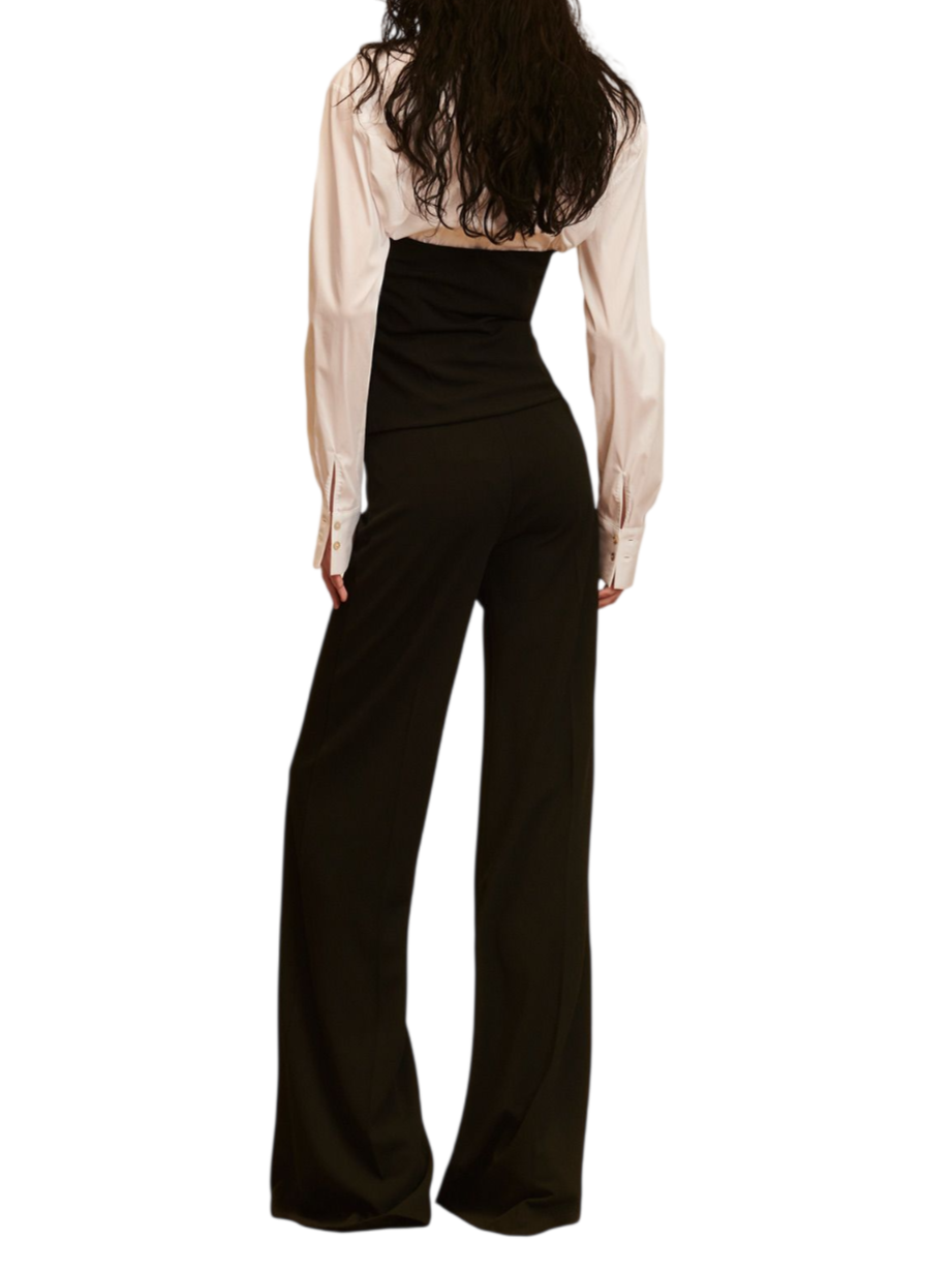 Aniye By pantaloni palazzo donna Dina nero 181176 00336 ANIYE BY 