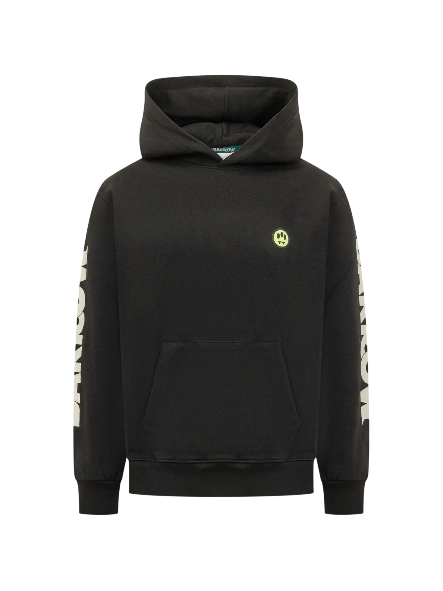 Barrow felpa unisex con cappuccio stampe logo nero F6BWUAHS012 110 BARROW 