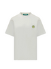 Barrow T-shirt manica corta unisex con stampe iconiche panna