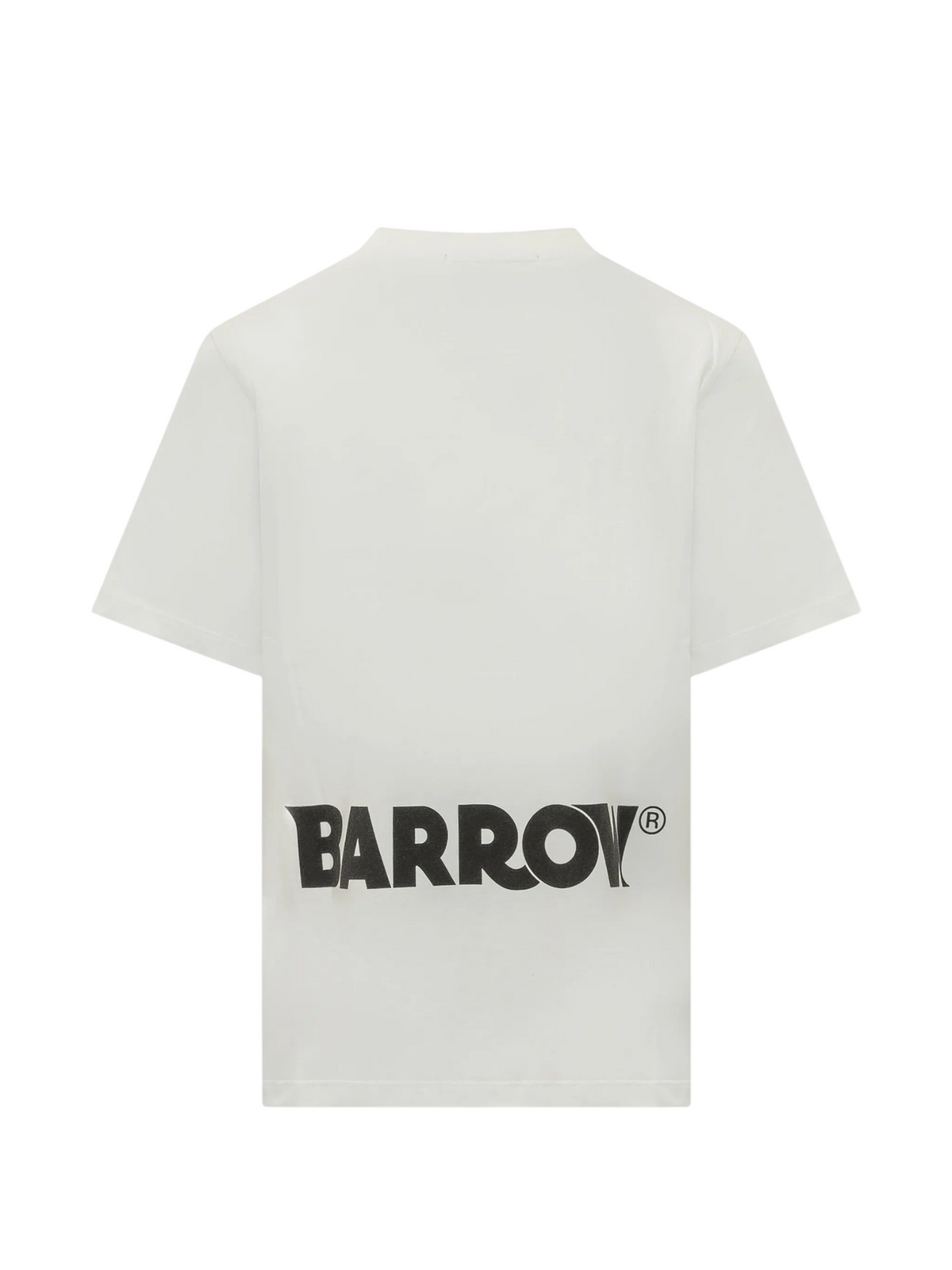 Barrow T-shirt manica corta unisex con stampe iconiche panna F6BWUATH013 002 BARROW 