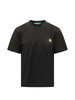 Barrow T-shirt manica corta unisex con stampe iconiche nero
