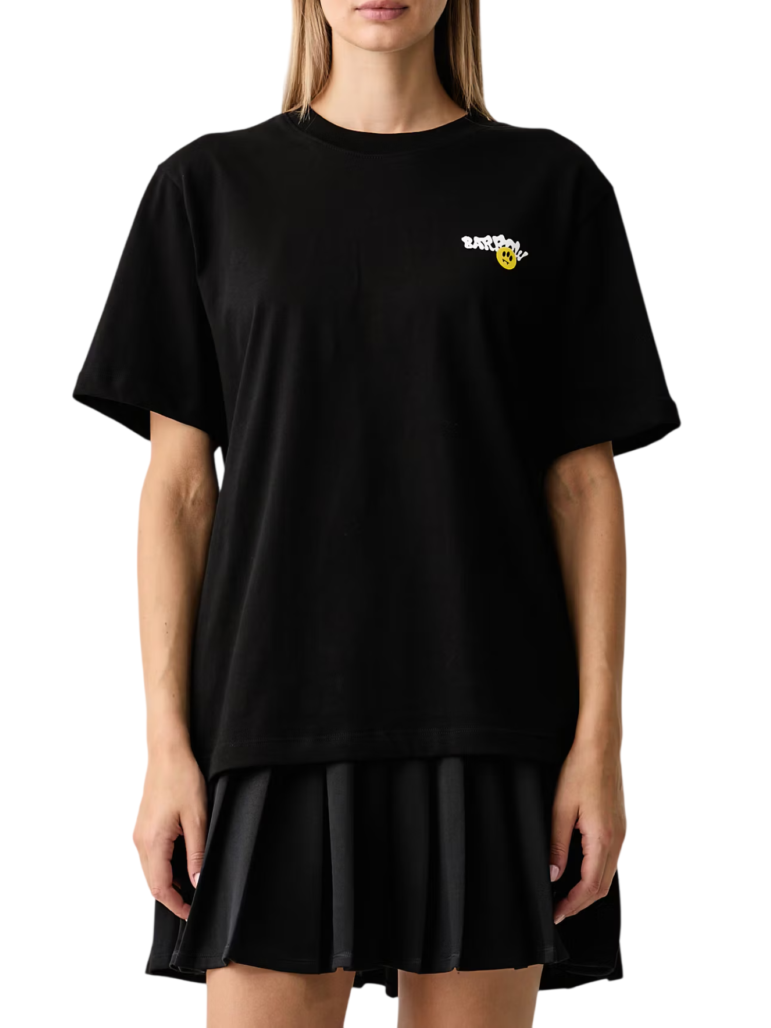 Barrow T-shirt unisex in jersey con stampe iconiche nero F6BWUATH068 110 BARROW 