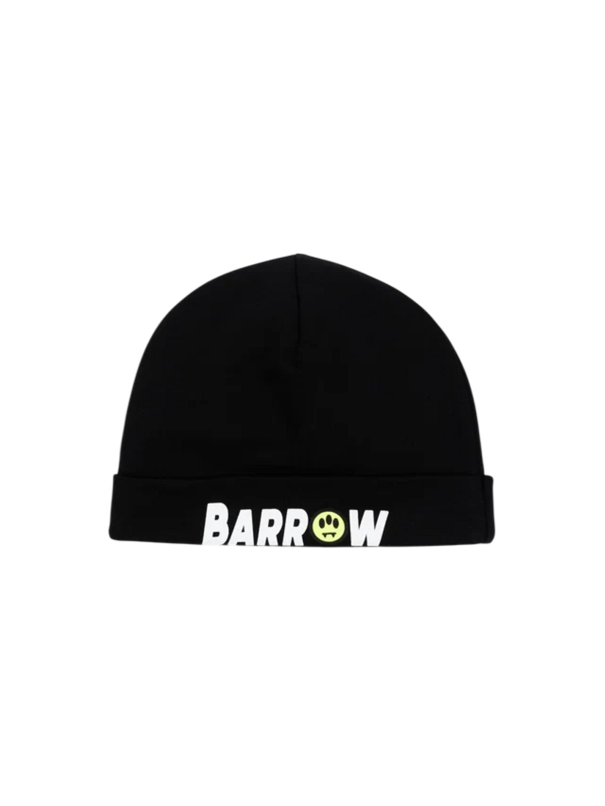 Barrow cappello unisex bambino stampa logo nero F6BKJUHT112 110 BARROW KIDS 
