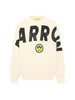 Barrow felpa unisex bambino con stampa logo panna
