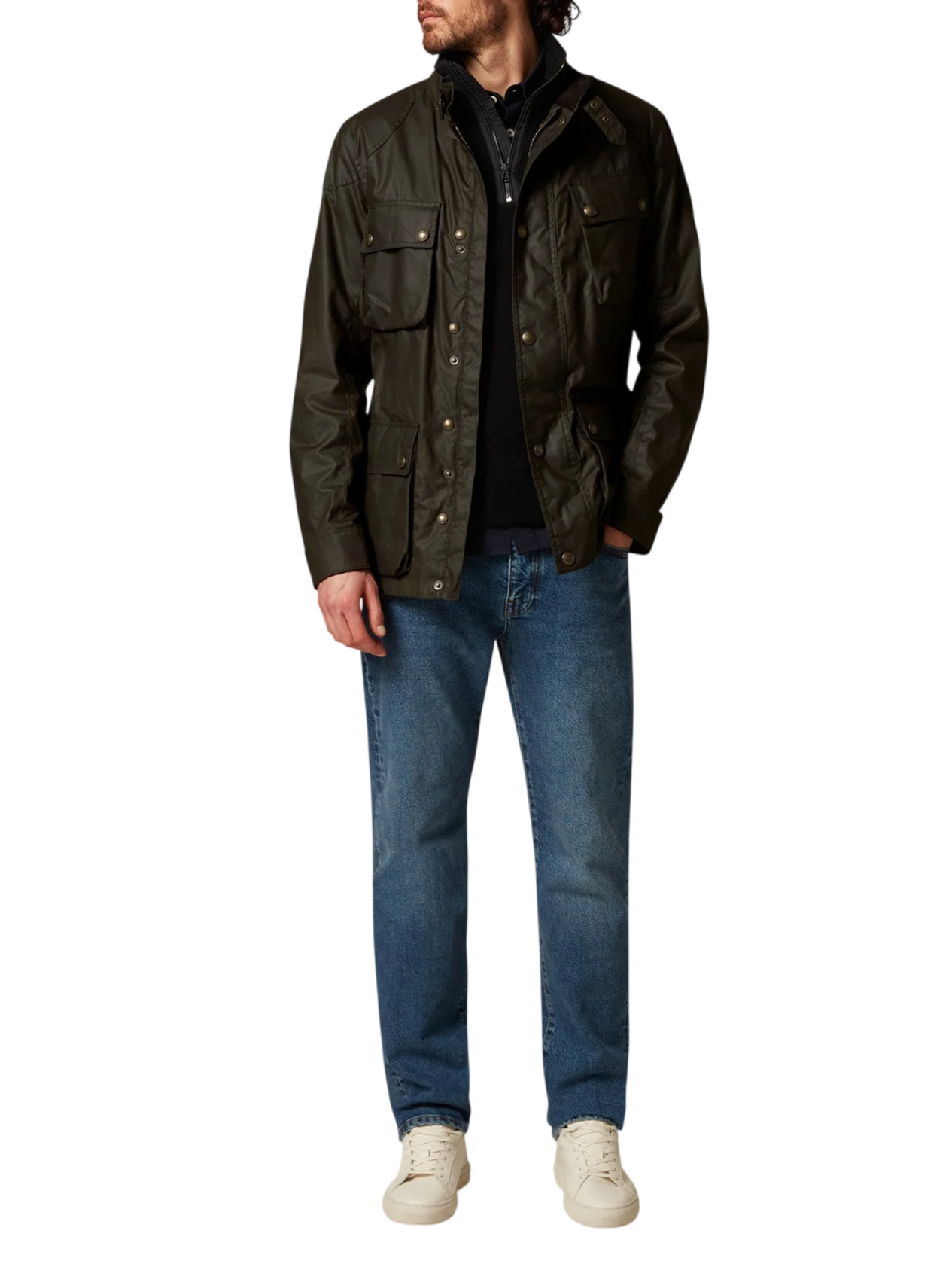  105300 FADED OLIVE BELSTAFF 