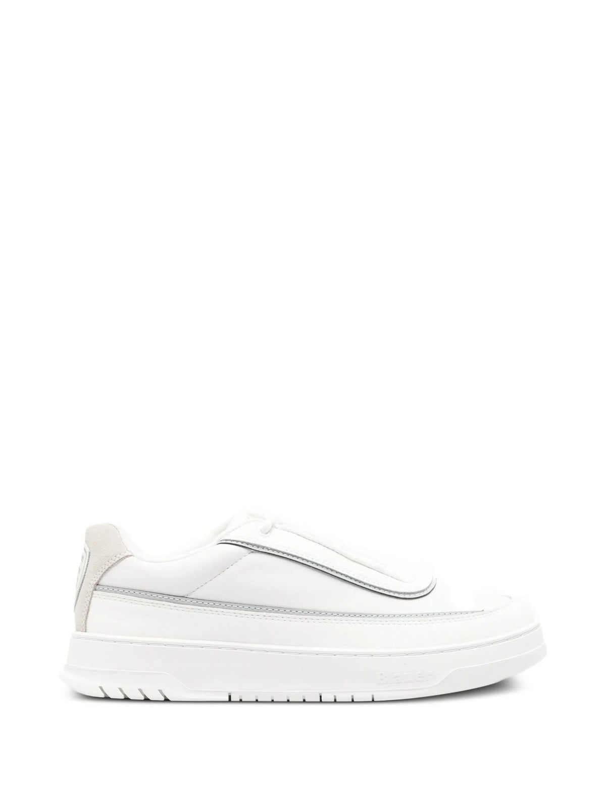 Blauer sneakers uomo Byram in pelle bianco F6BYRAM12LEA WHITE BLAUER 