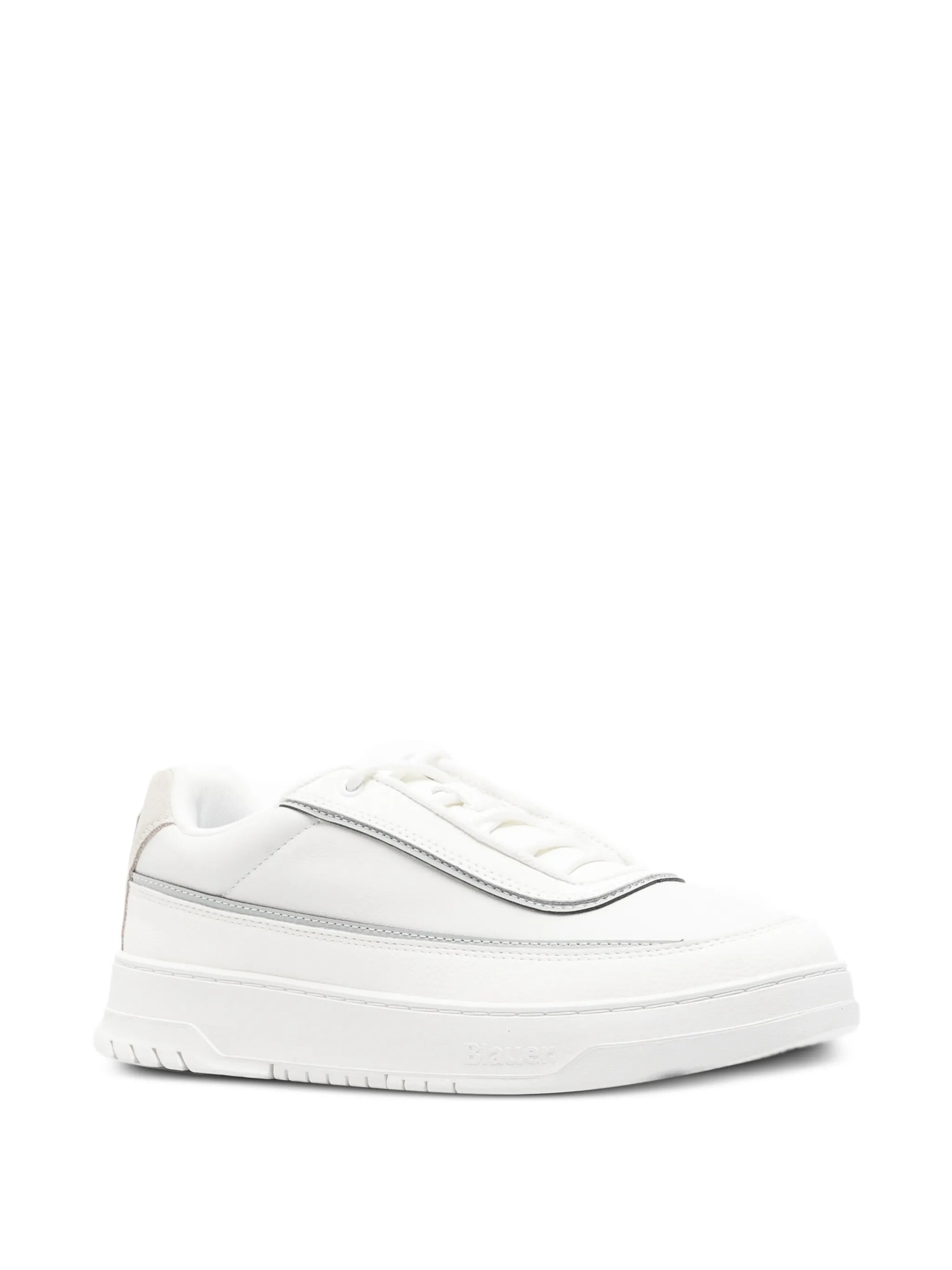 Blauer sneakers uomo Byram in pelle bianco F6BYRAM12LEA WHITE BLAUER 