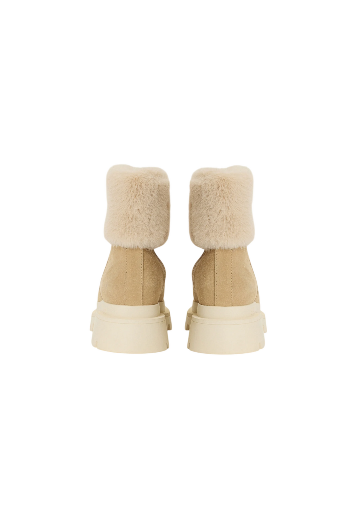 Blauer stivali donna Kimmel in suede con ecopelliccia beige F6KIMMEL10SUE BEIGE BLAUER 