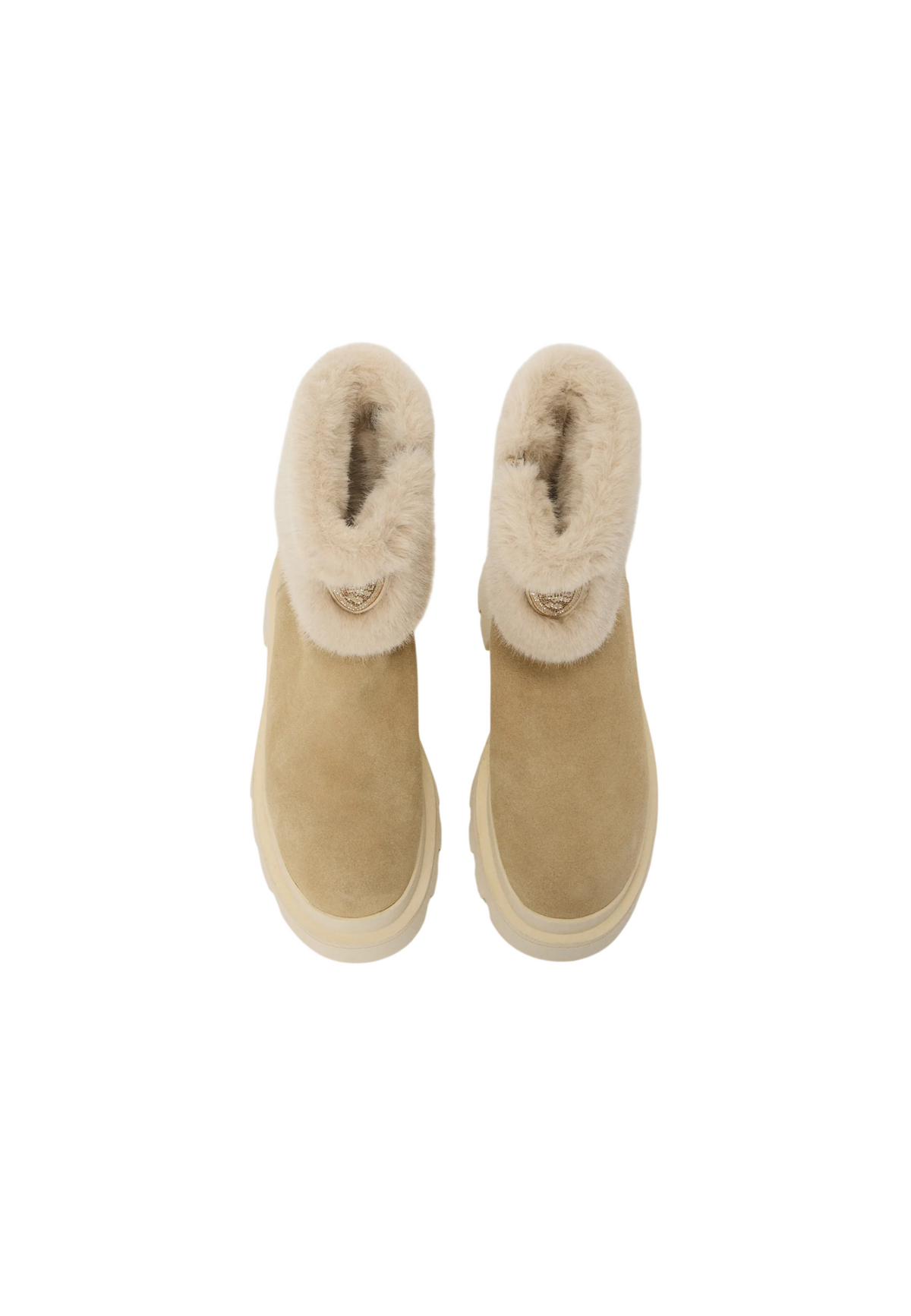 Blauer stivali donna Kimmel in suede con ecopelliccia beige F6KIMMEL10SUE BEIGE BLAUER 