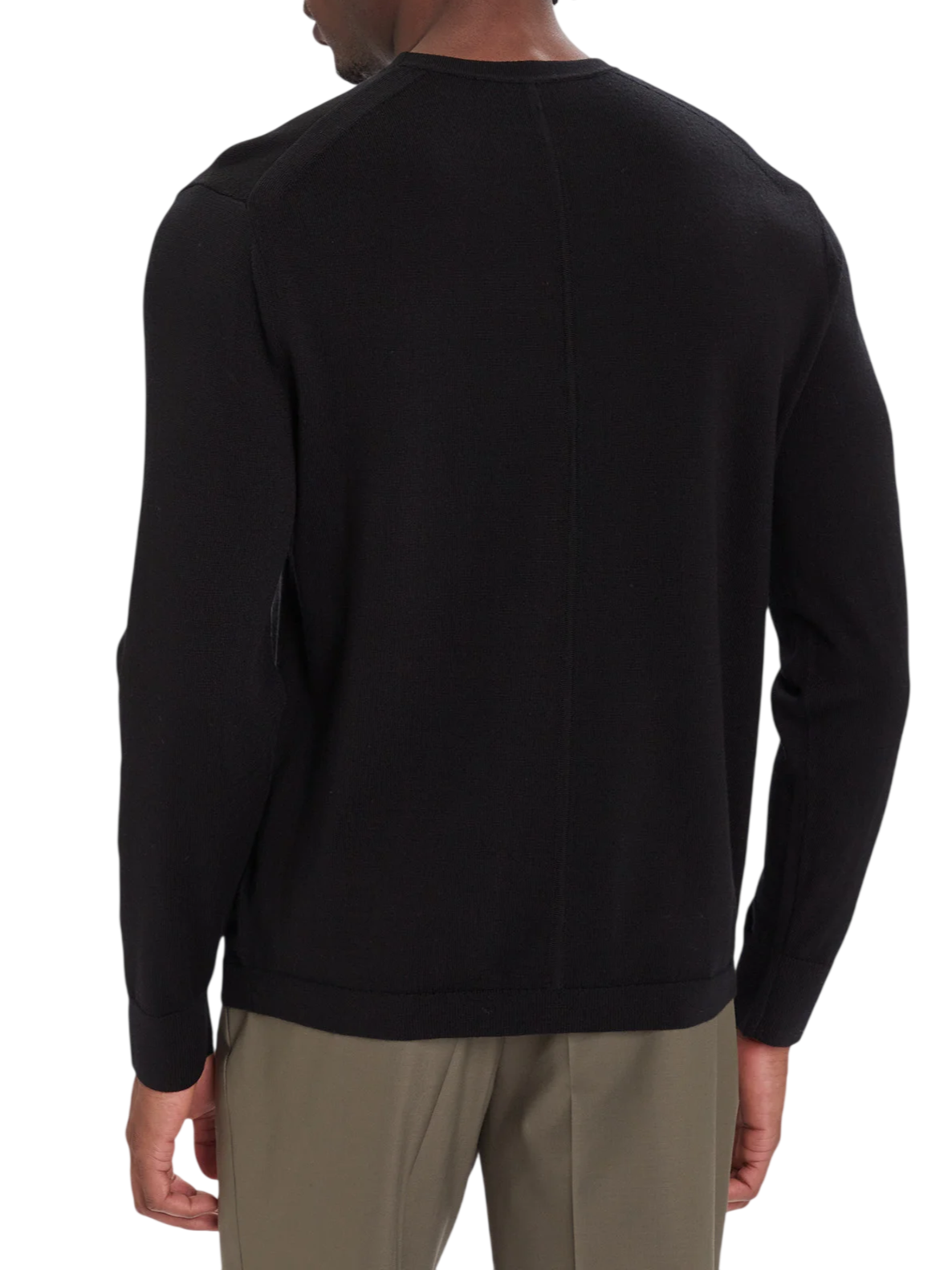 Calvin Klein maglia uomo in lana Merinos nero LV04LB305G UB1 Calvin Klein 