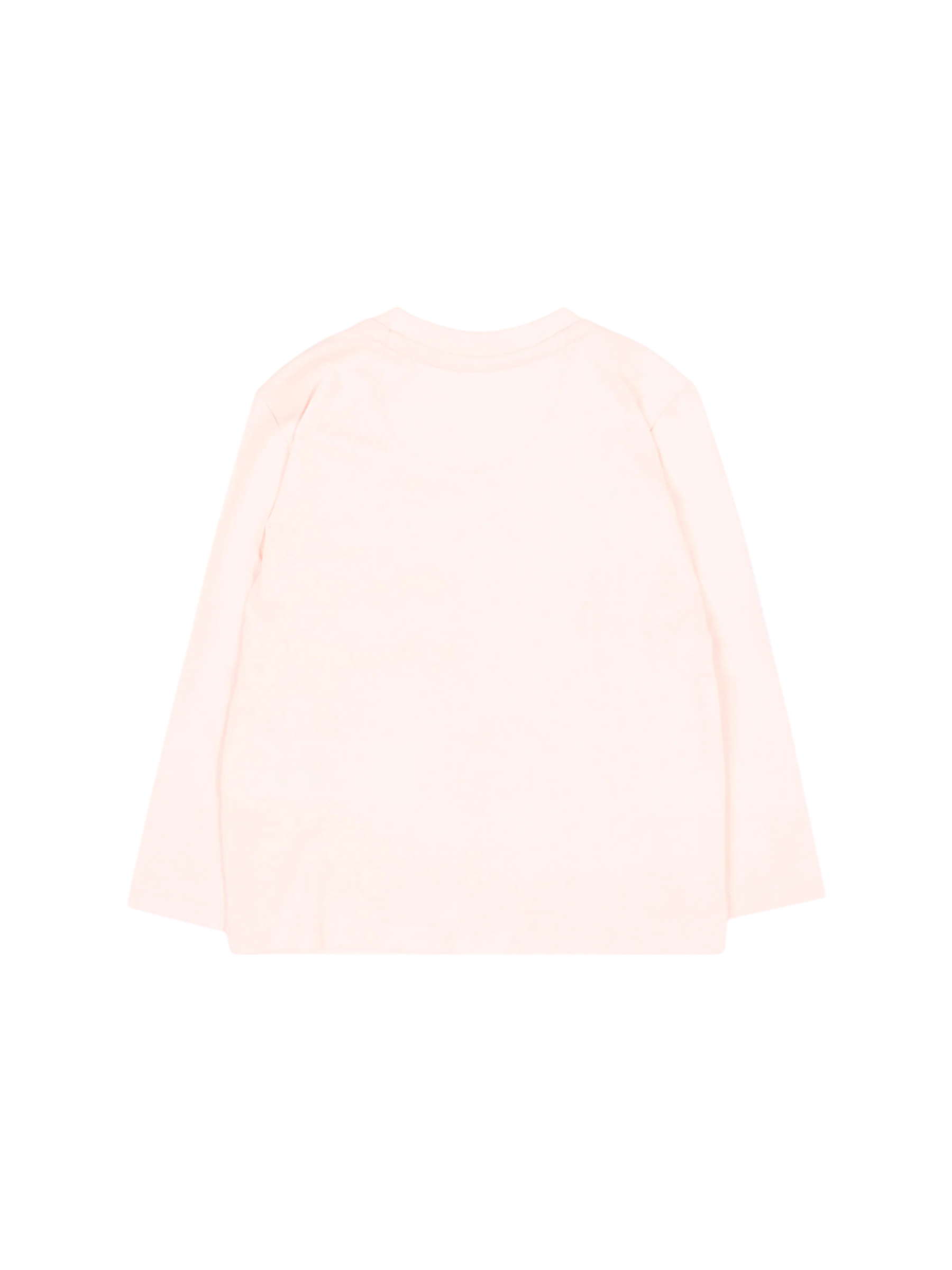 Calvin Klein Jeans T-shirt manica lunga neonata con logo rosa LV1CKTJA49 T0R Calvin Klein Jeans 