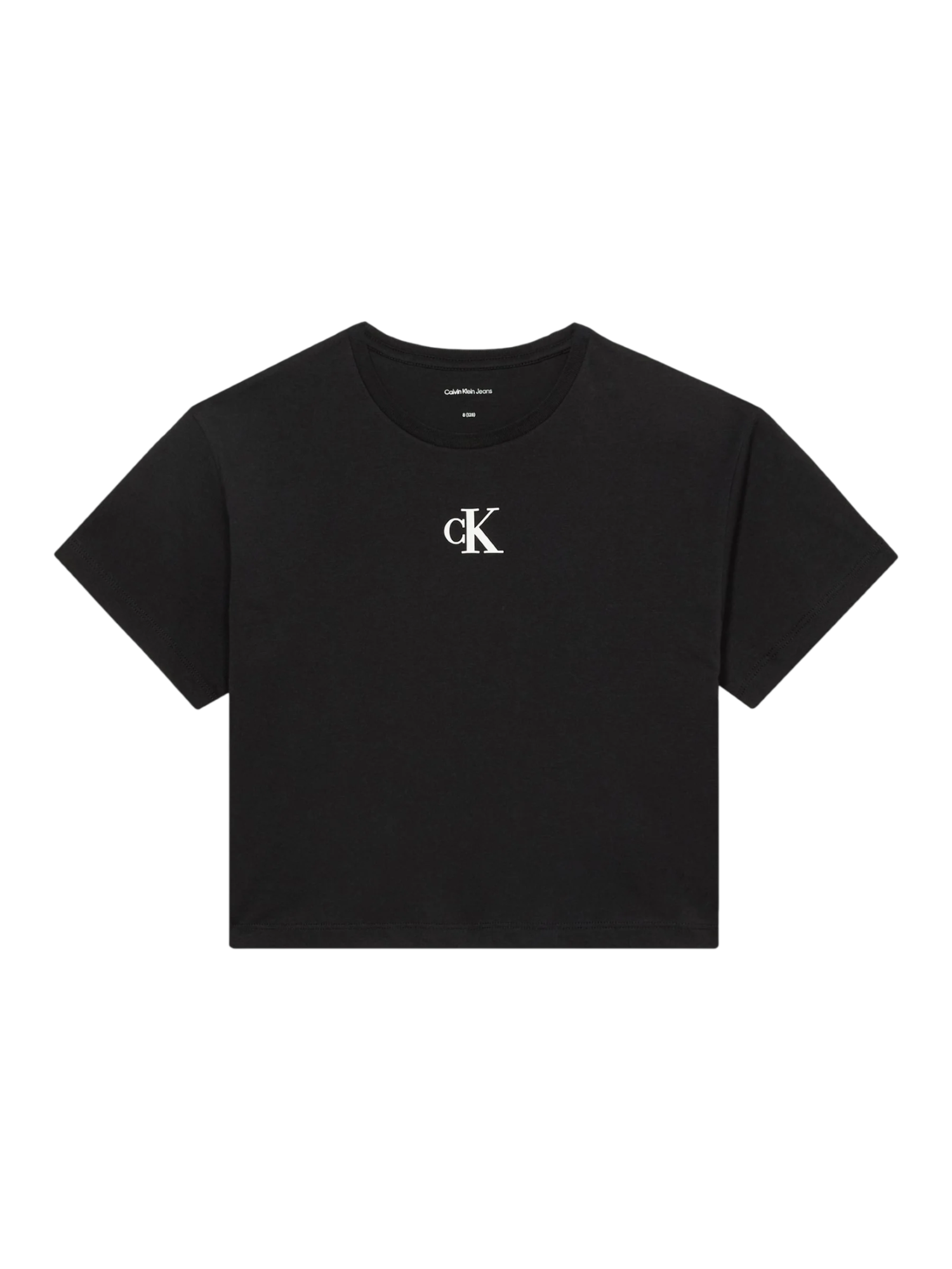 Calvin Klein Jeans T-shirt manica corta bambina nero LVCKSJA16G BEH Calvin Klein Jeans 