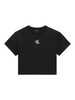 Calvin Klein Jeans T-shirt manica corta bambina nero