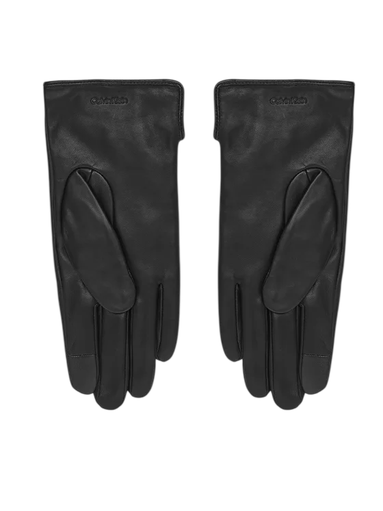 metal ck leather gloves LV04F9011G UB1 Calvin Klein Accessori 