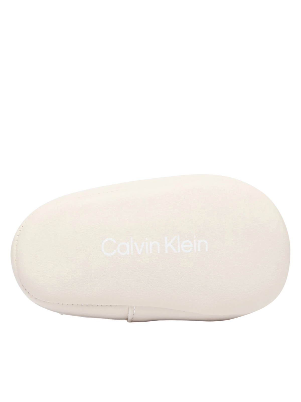 Calvin Klein scarpette da culla neonato in ecopelle bianco V0B9-83437-1582 Y631 Calvin Klein Footwear 
