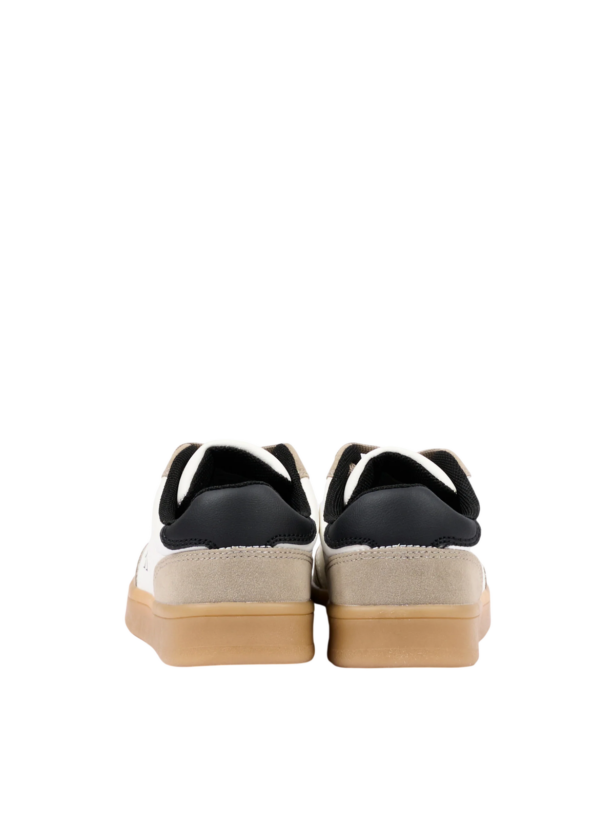 Calvin Klein sneakers bambino in suede ed ecopelle tortora panna V3X9-83451-0318 Y746 Calvin Klein Footwear 