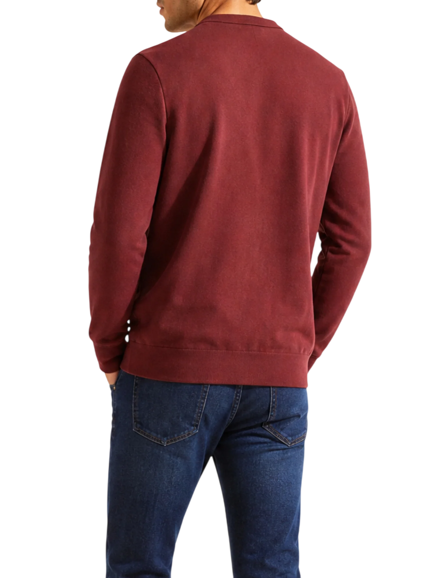 Calvin Klein Jeans maglia uomo con logo jacquard ruggine LV04RH320G 2EC Calvin Klein Jeans 