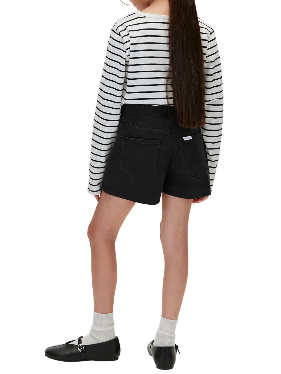 Calvin Klein Jeans gonna pantaloncino bambina nero LVCKFJC21G BEH Calvin Klein Jeans 