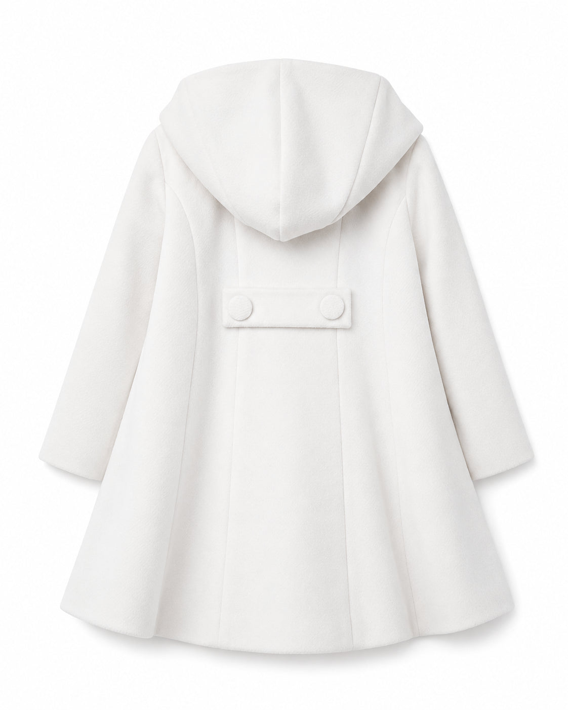 Colori Chiari cappotto elegante neonata con cappuccio panna FN118847-4729 20 COLORICHIARI 