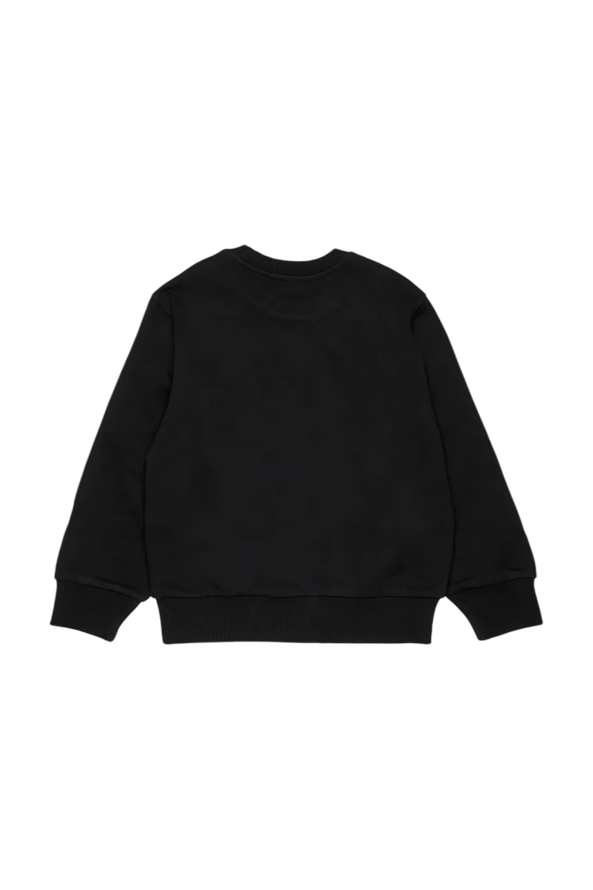 Diesel felpa unisex bambino con patch logo nero J02629-0GEAD K900 DIESEL 