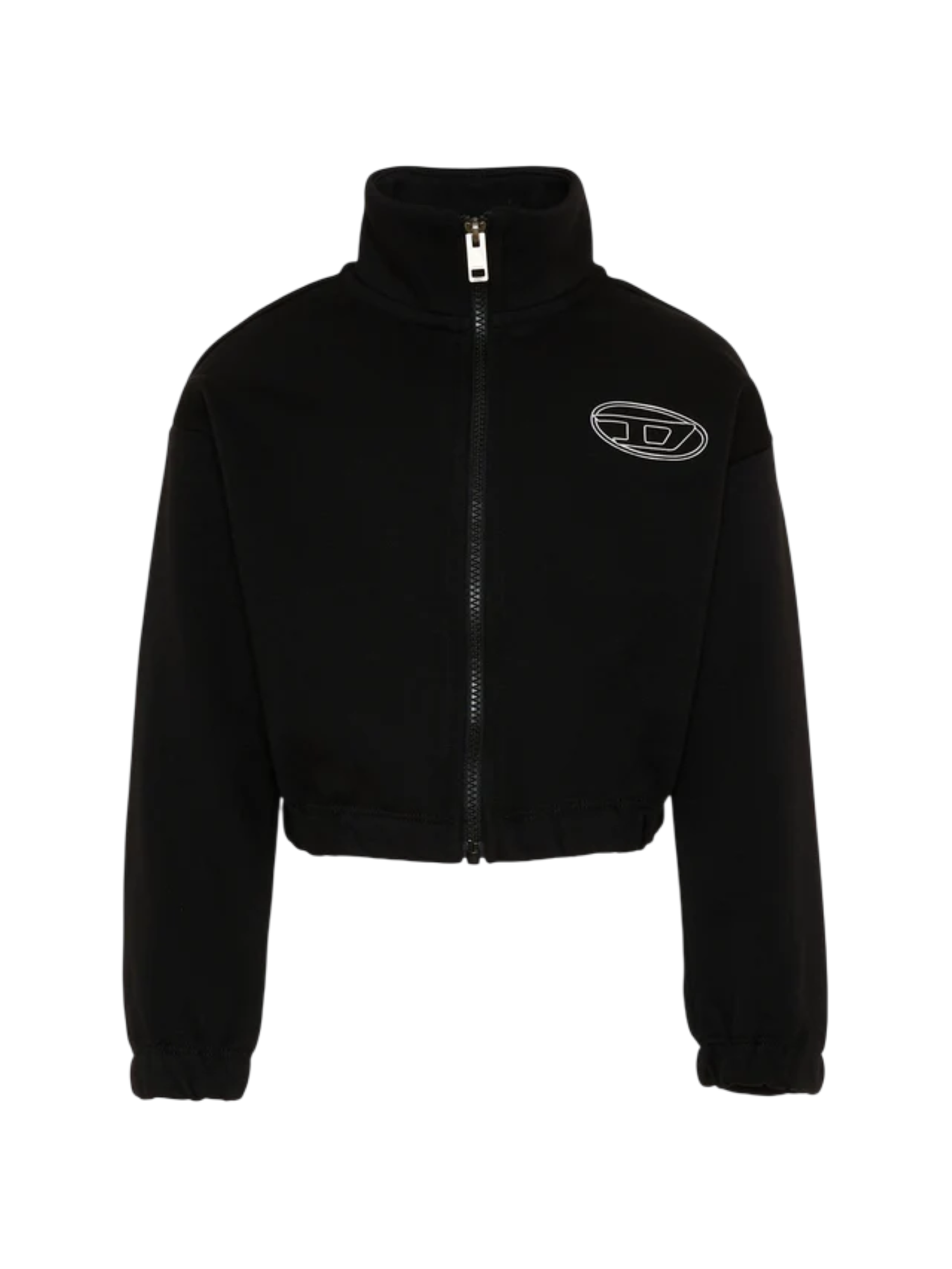 Diesel giacca bambina in felpa Salila con zip nero J02916-KYAZ3 K900 DIESEL 