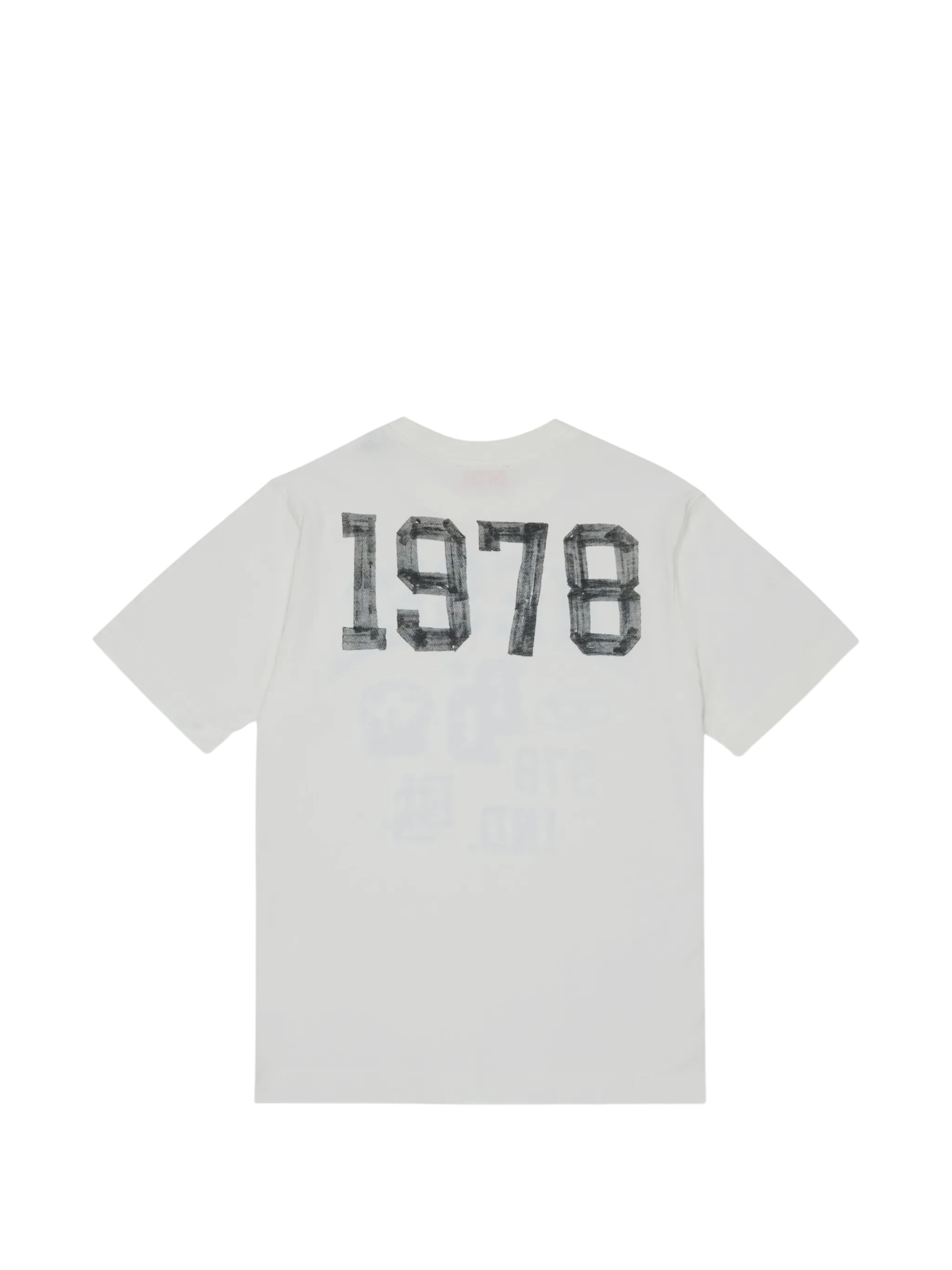 Diesel T-shirt bambino manica corta stampa logo panna J02993-KYA1Y K141 DIESEL 