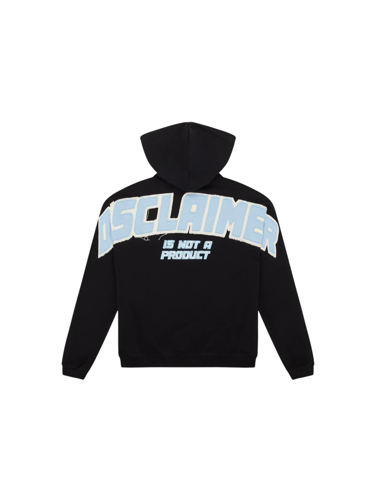 Disclaimer felpa con zip e cappuccio uomo con logo nero 55749 NERO DISCLAIMER 
