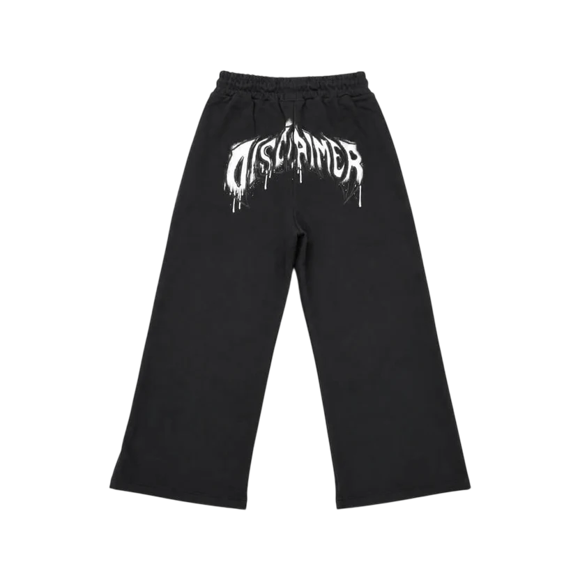 pantalone bimbo in felpa 59131 NERO DISCLAIMER 