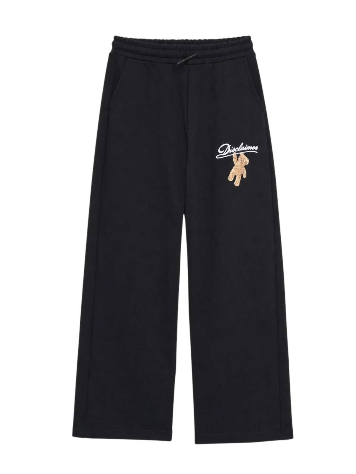 pantalone bimba in felpa 59222 NERO DISCLAIMER 