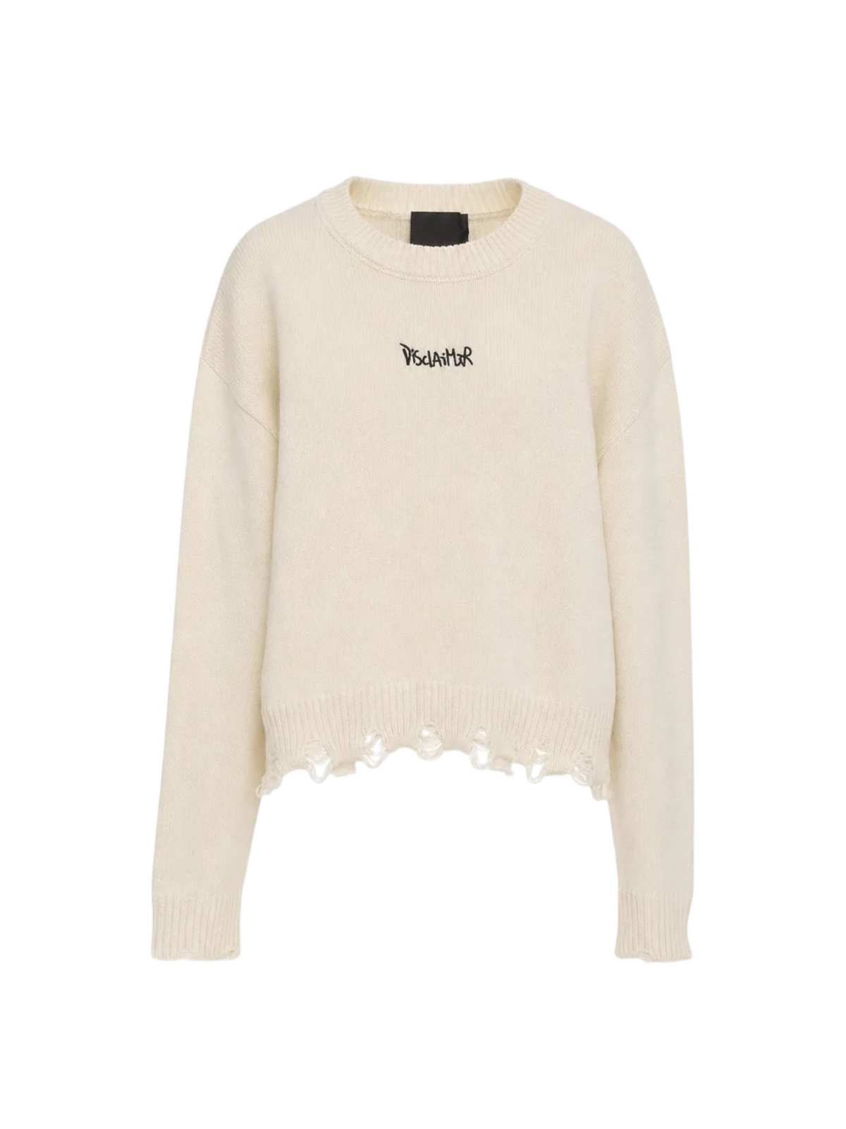 maglia bimba in tricot 59224 LATTE DISCLAIMER 
