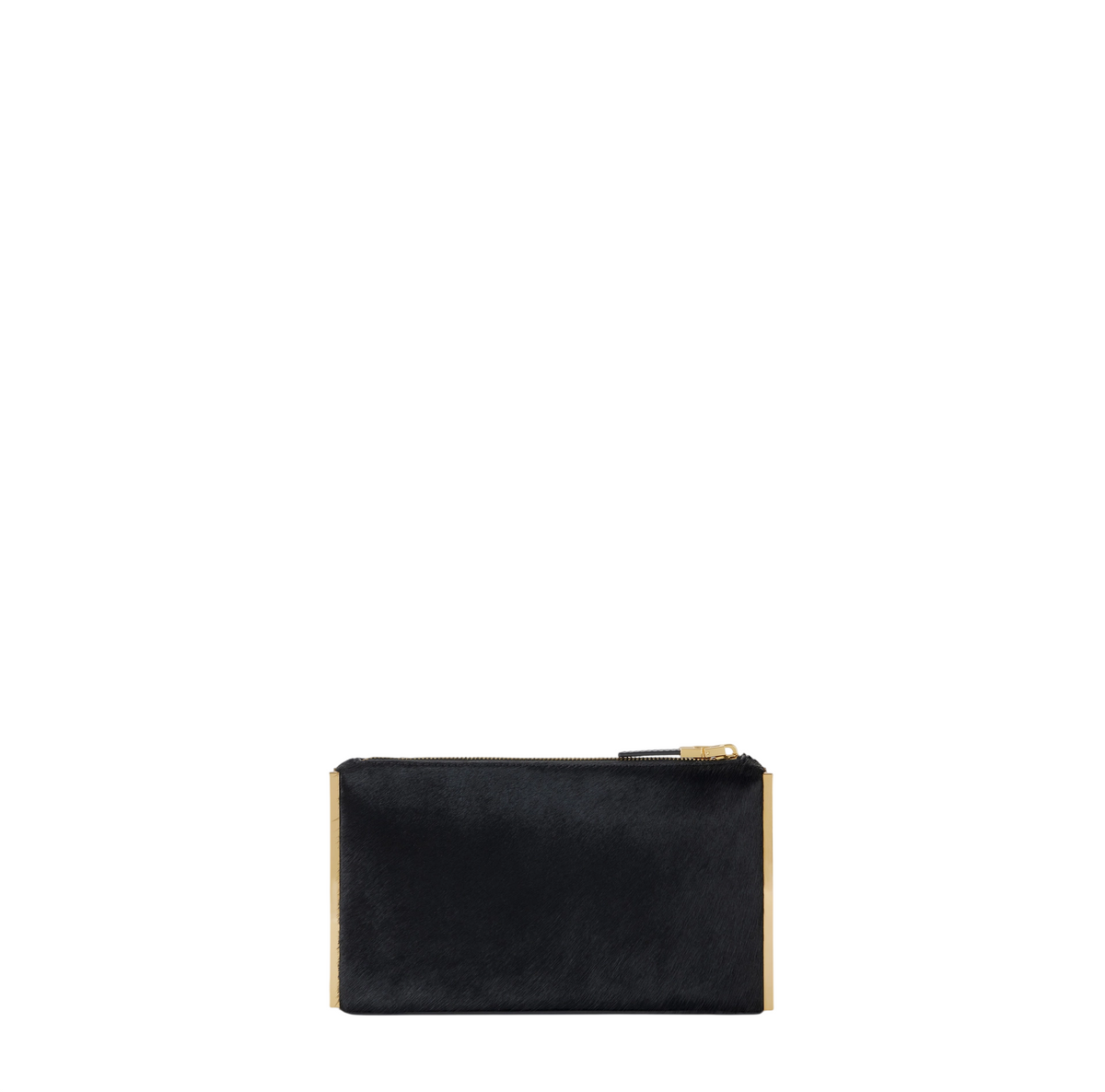 Elisabetta Franchi pochette in cavallino con dettagli metallici nero BS11A67 110 ELISABETTA FRANCHI 