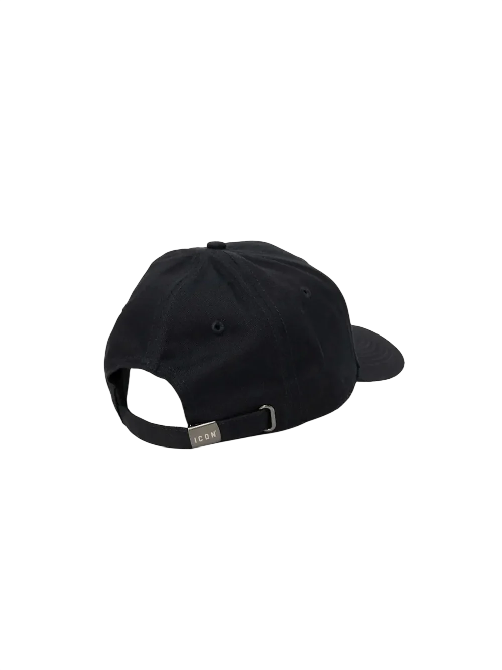 Icon cappello con visiera uomo ricamo logo nero INB012 NERO ICON 