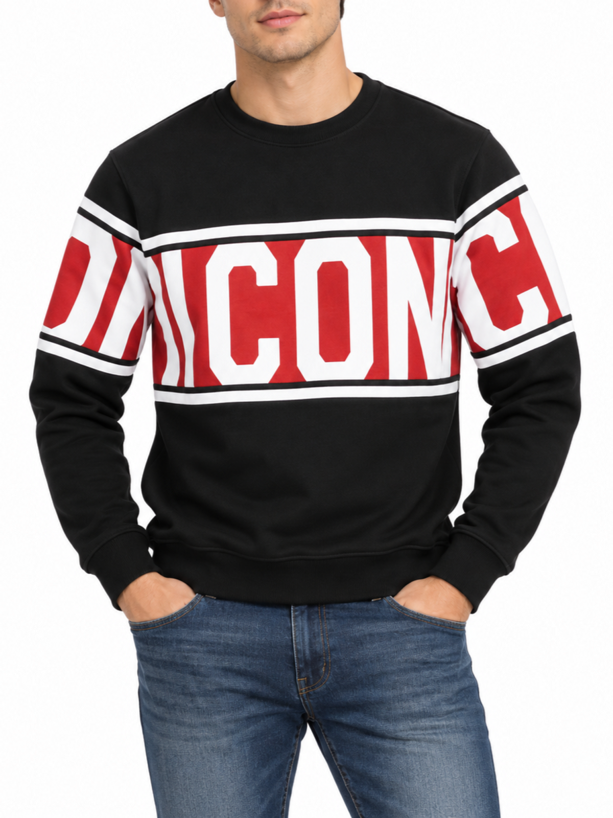  IUF052 NERO/ROSSO ICON 