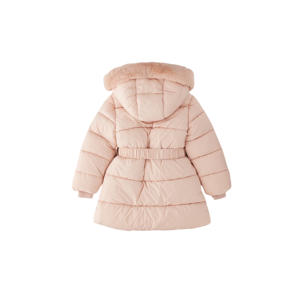 iDo piumino lungo bambina con cappuccio rosa 4H408 2623 iDO 
