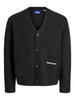 Jack&Jones cardigan uomo con tasche nero