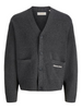 Jack&Jones cardigan uomo con tasche grigio