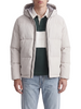 Jack&Jones piumino uomo trapuntato Galaxy con cappuccio ecrù