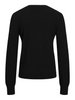 Jjxx maglia girocollo donna misto viscosa nero